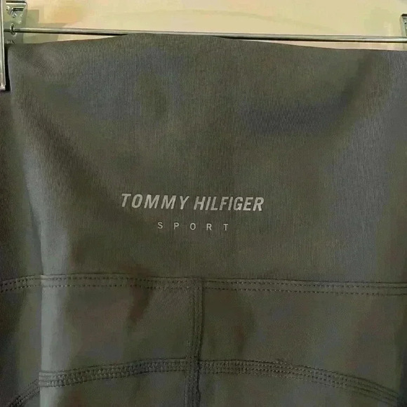 NWOT Tommy Hilfiger Gray Leggings SZ S - Picture 7 of 8